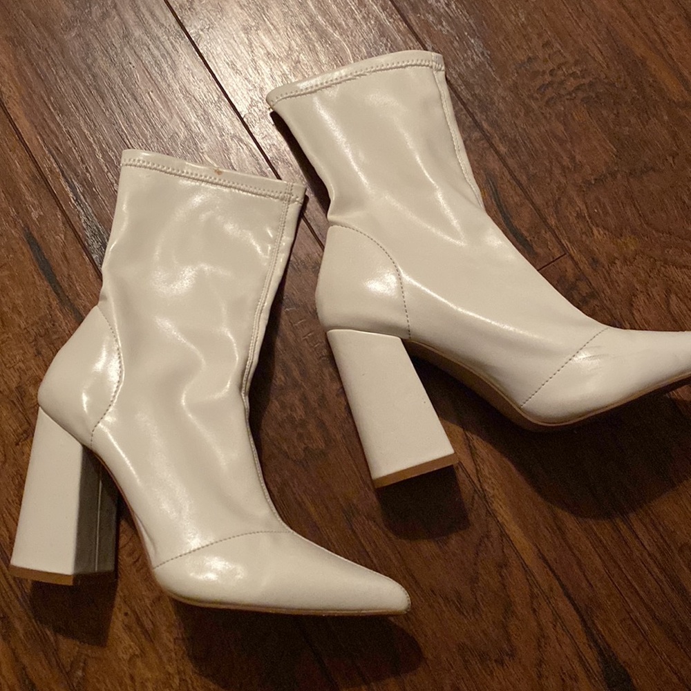 White boots